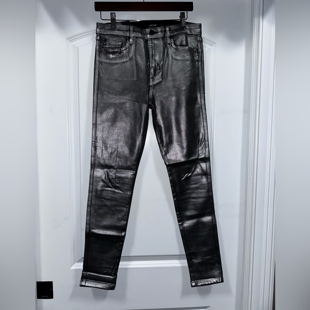 NWT Joe's Jeans Pewter Coated Skinny Jeans
